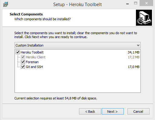 Next, Next, Install