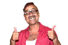 Foto do personagem do casseta e planeta